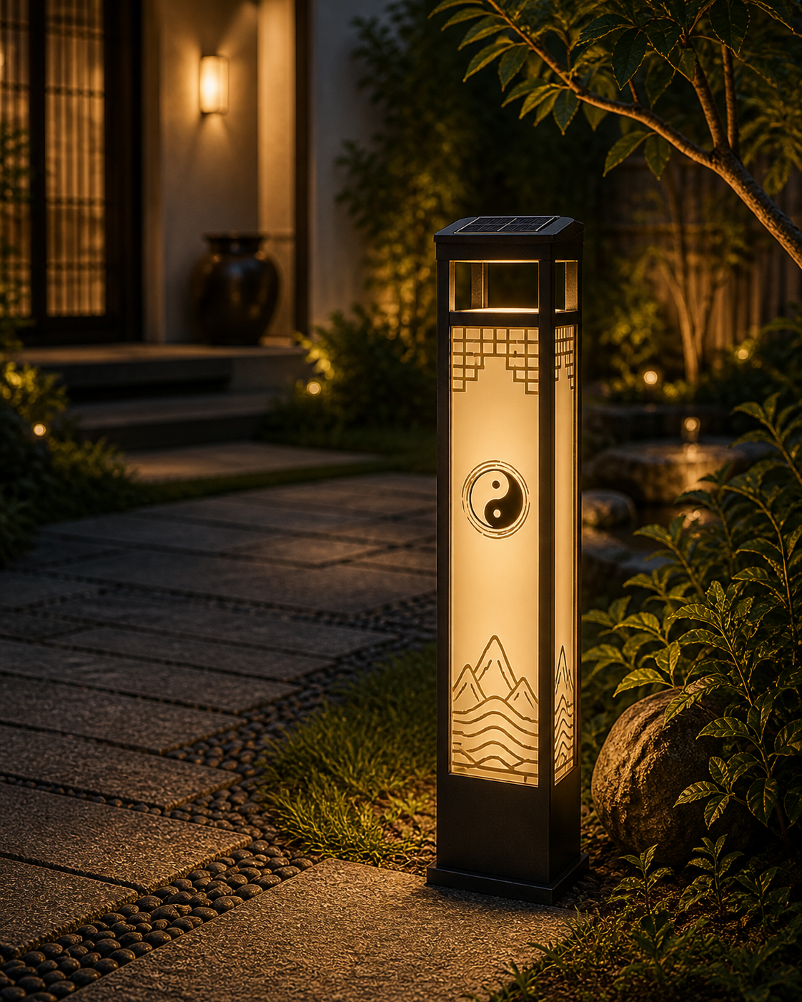 Lotus table light detail